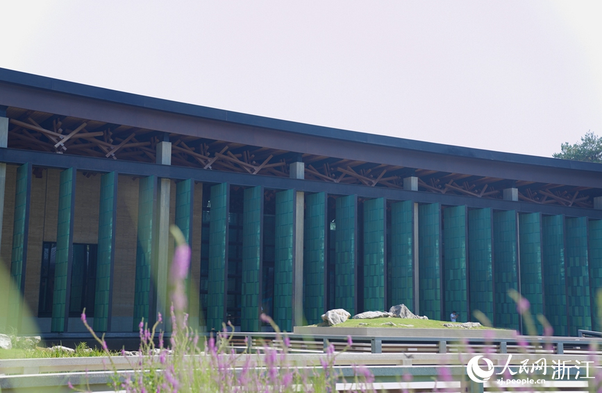 杭州國家版本館正式落成。人民網 郭揚攝