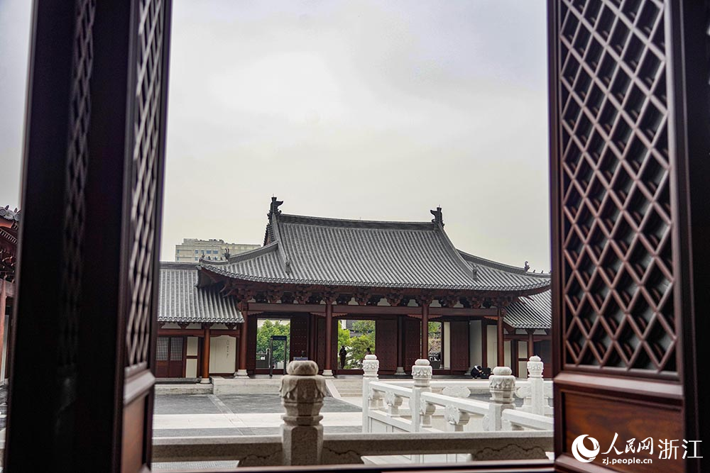 南宋德壽宮遺址博物館。人民網 章勇濤攝