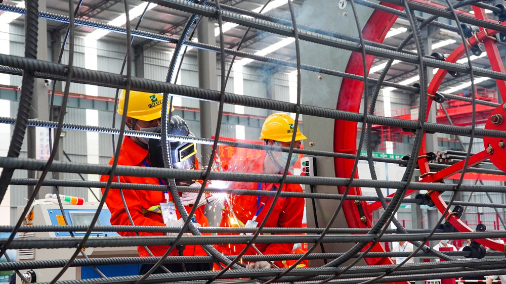 技能操作競賽。浙江交工供圖