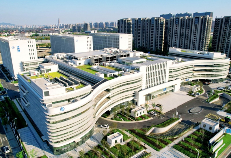 余杭區第一人民醫院（浙大一院良渚分院）。余杭區委宣傳部供圖