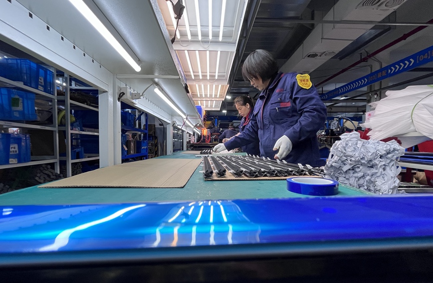 “智造”車間。張光劍攝