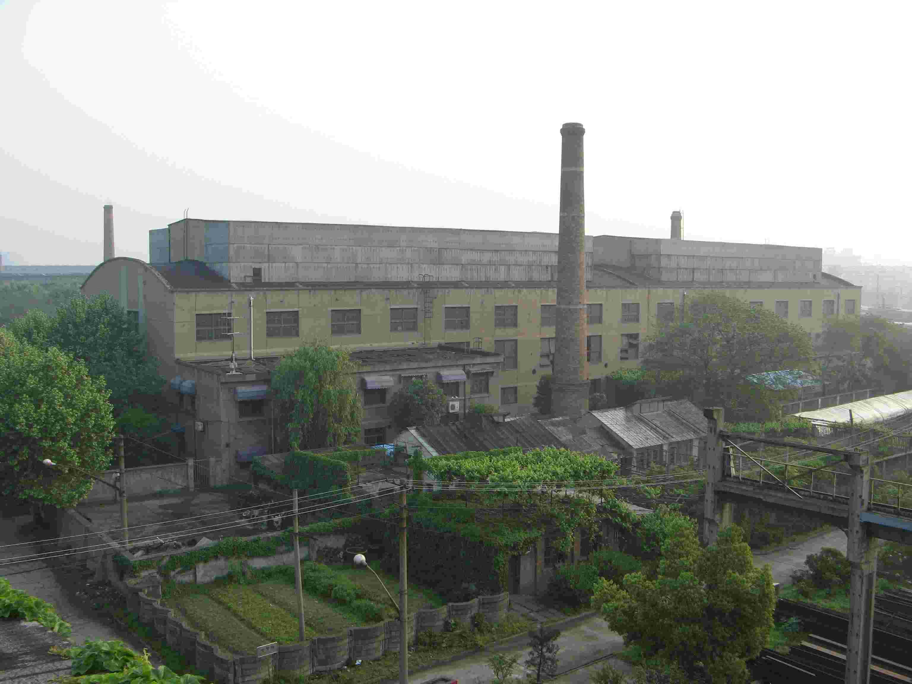 老廠房舊照。文暉街道供圖