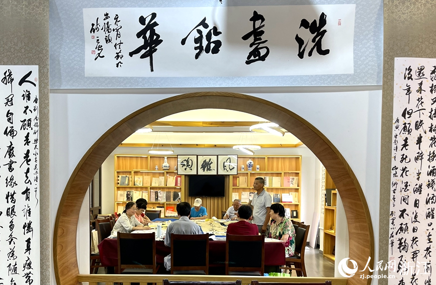 安橋頭村用文化浸潤孕育鄉村厚度。人民網記者 郭揚攝