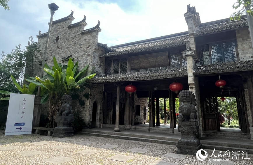 高遷村現存古宅院。人民網記者 張麗瑋攝