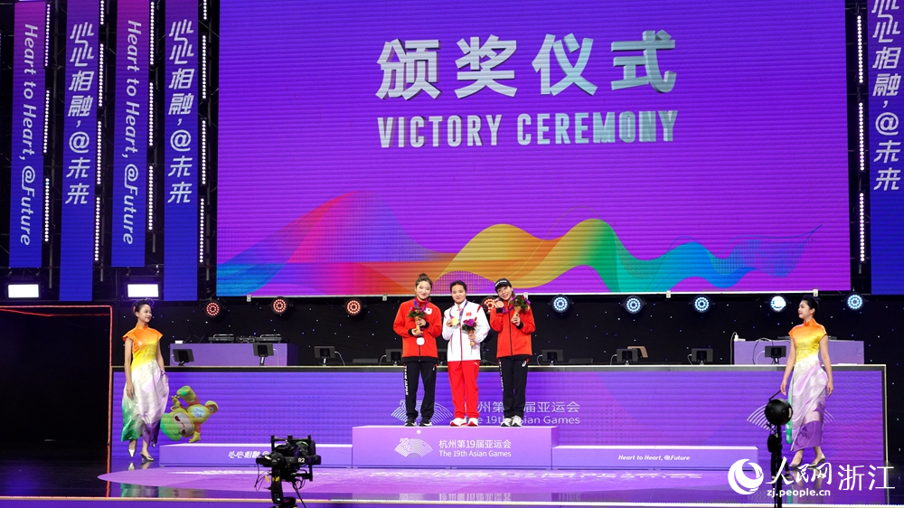 劉清漪奪得霹靂舞女子項目金牌。人民網 陳陸洵攝