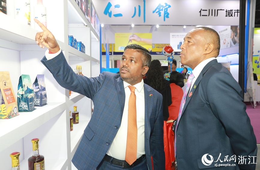 2023中國義烏進口商品博覽會開幕。人民網記者 張帆攝