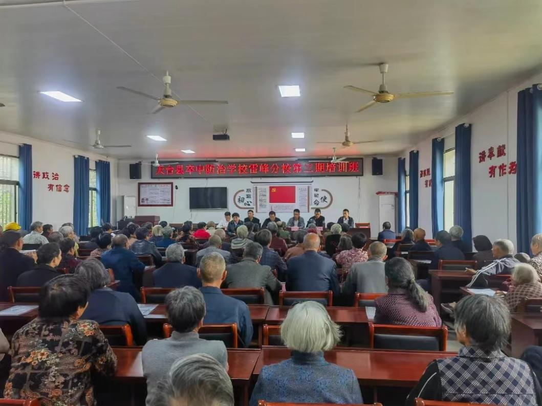 設立卒中防治培訓班。陳瀟怡攝