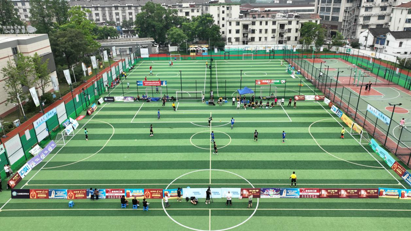 全民健身中心。王店鎮供圖