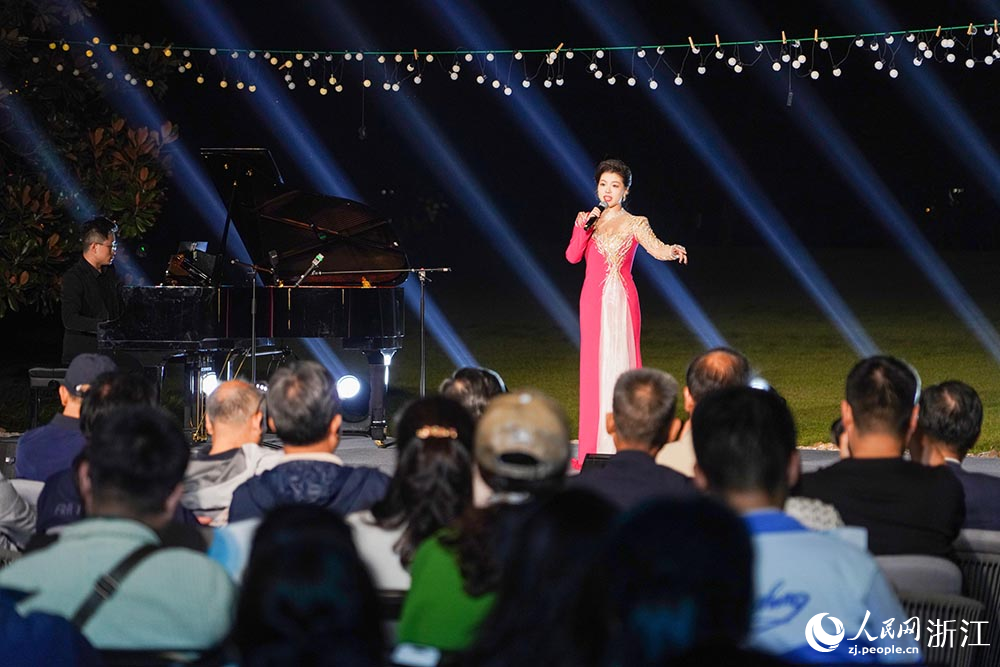 “音畫西湖”音樂季演出現場。人民網 章勇濤攝