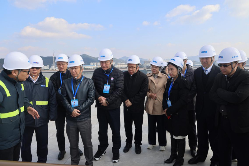 政協委員開展專題調研。舟山市委宣傳部供圖