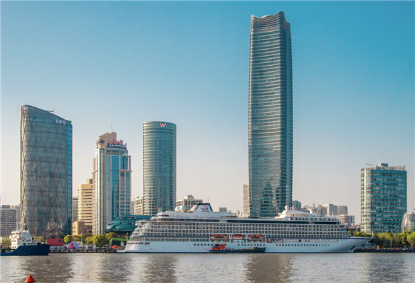 上海港國際客運中心碼頭。虹口區委宣傳部供圖