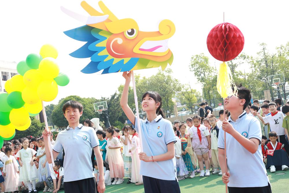 活動現場。九龍湖鎮供圖