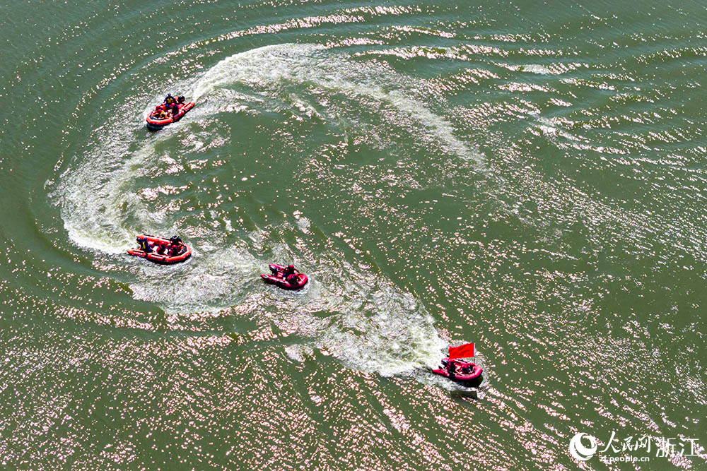 演練現場。人民網 章勇濤攝