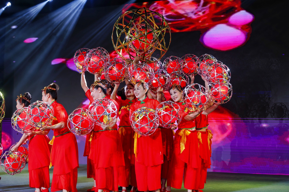 活動現場。梅山街道供圖