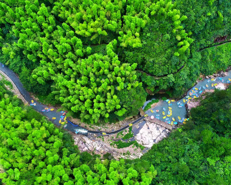 豐富多樣的文旅資源。安吉縣委宣傳部供圖