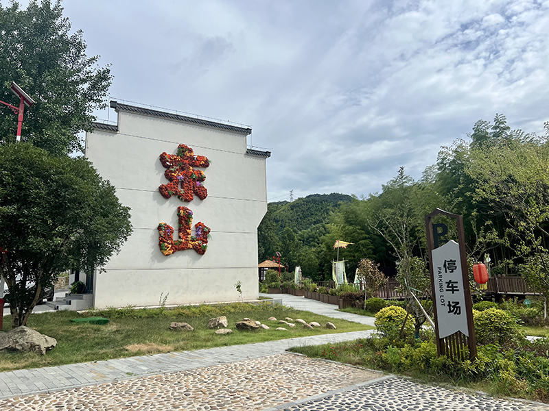 三里鎮呂山村東山村民組一隅。人民網記者 汪瑞華攝