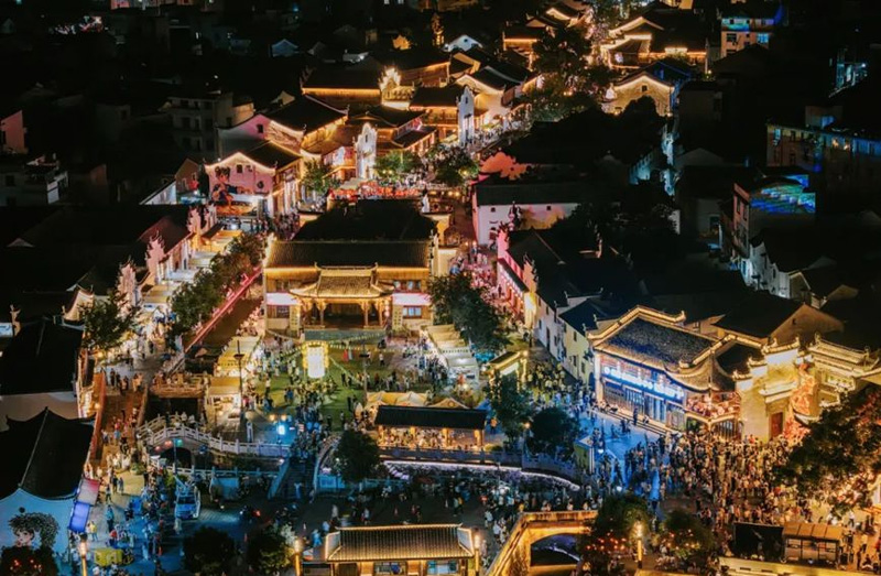 佛堂老街。義烏市融媒體中心供圖