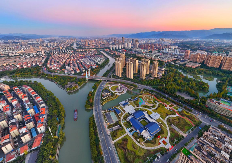 余姚市五一文化公園。魯銀華攝