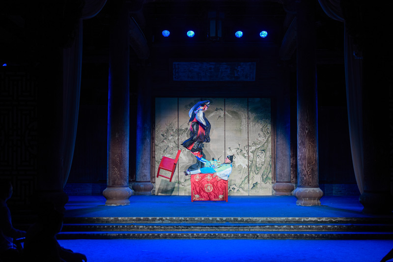 全國民營劇團戲曲精粹專場演出現場。黃巖區委宣傳部供圖