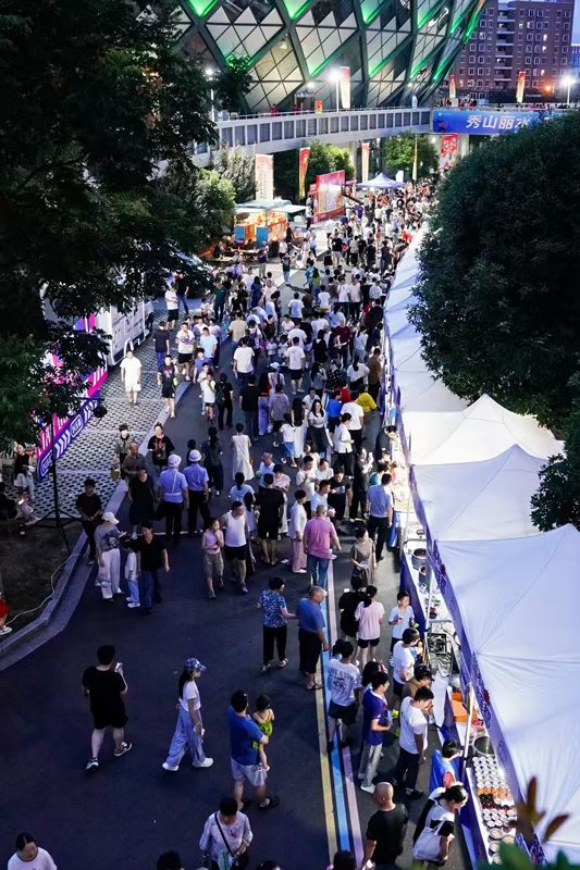 賽事撬動市民消費。蓮都區委宣傳部供圖