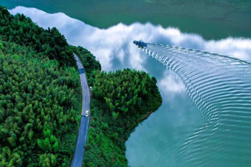 浙江省麗水市。張光林攝