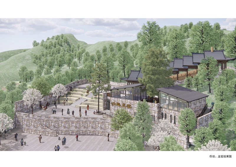 工程效果圖。黃巖區委宣傳部供圖