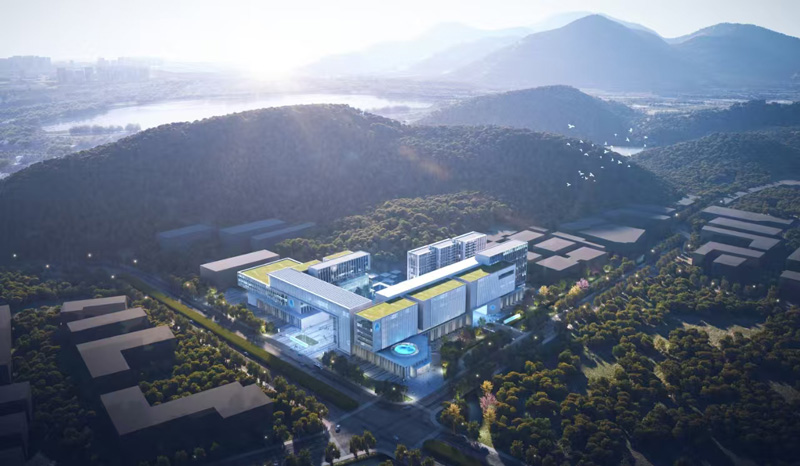 中國空間技術研究院杭州中心效果圖。西湖區委宣傳部供圖