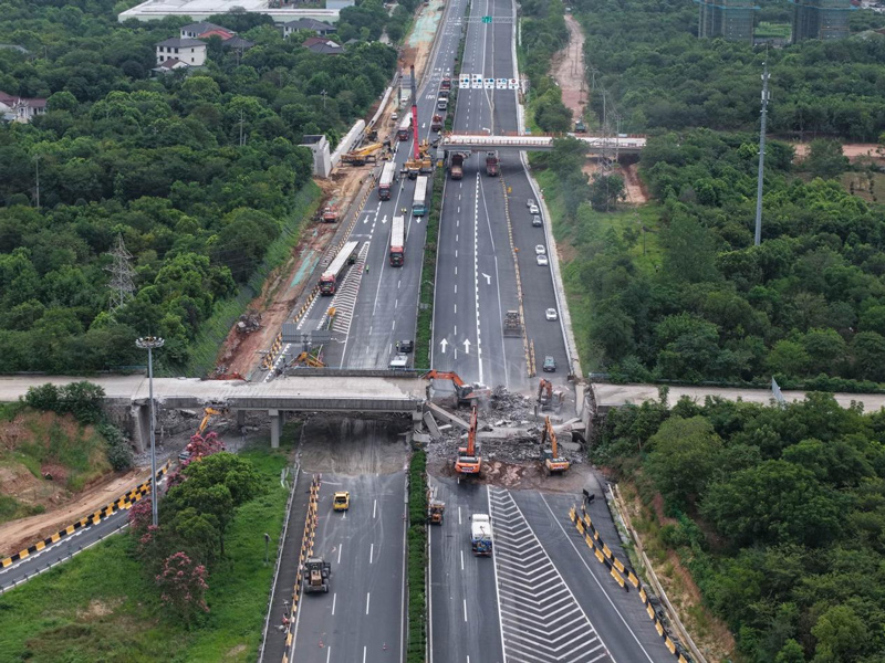 施工現場。浙高建公司供圖