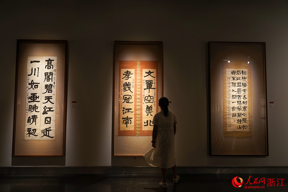 展覽現場。人民網 章勇濤攝