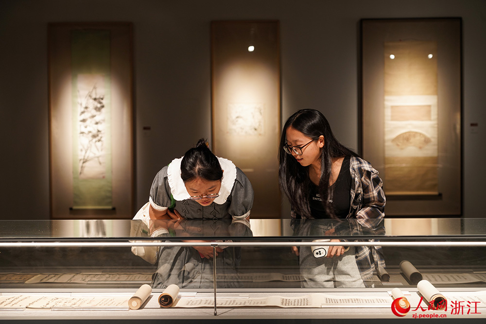 展覽現場。人民網 章勇濤攝