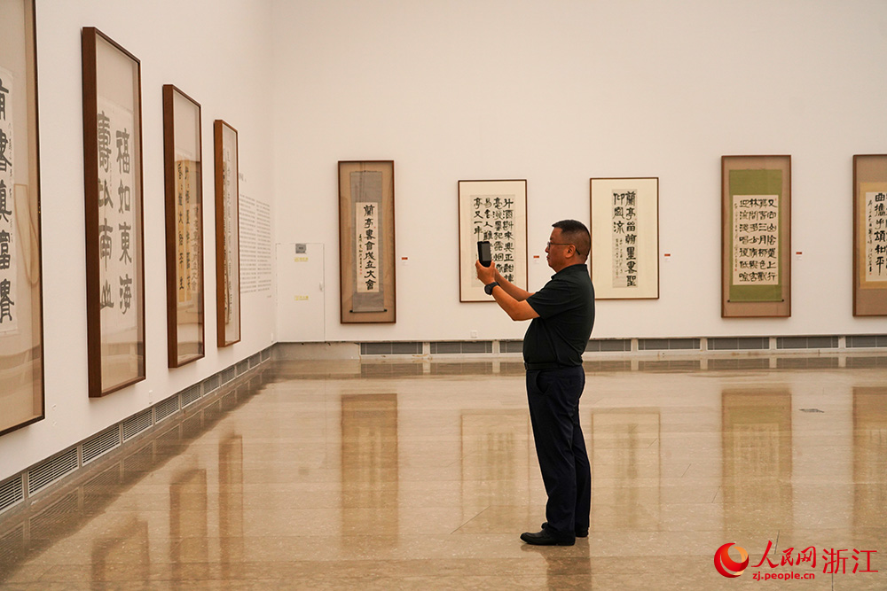 展覽現場。人民網 章勇濤攝