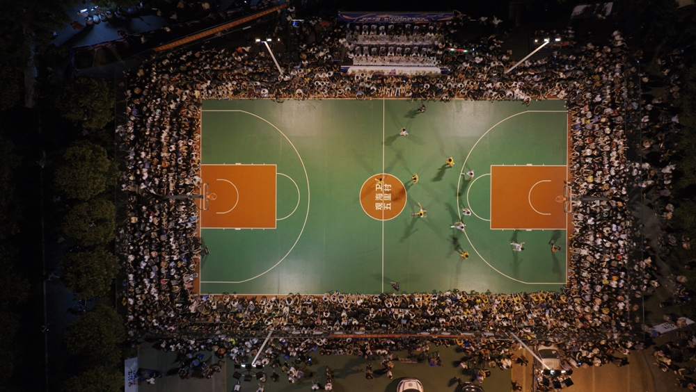 比賽現場。觀海衛鎮供圖