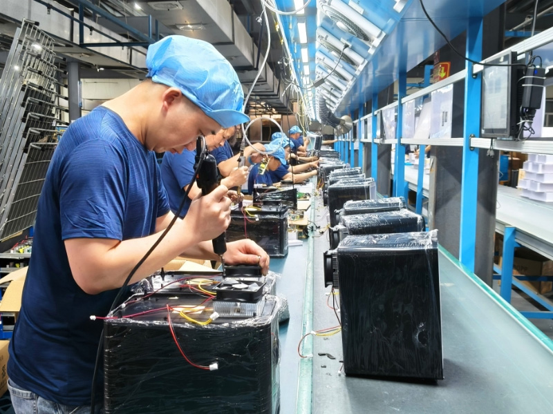 外貿企業生產車間。余姚市委宣傳部供圖