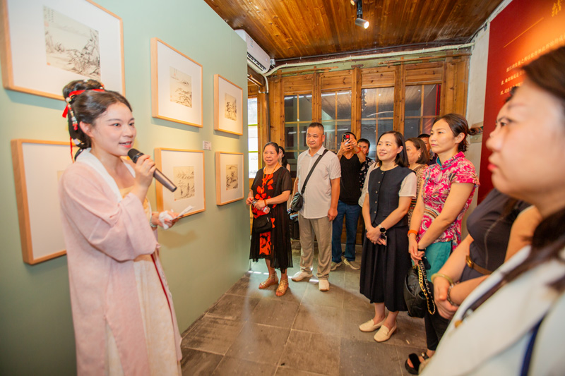 展覽現場。鹿城區委宣傳部供圖