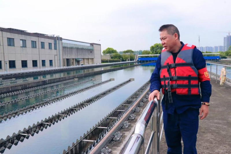 開展巡查。杭州市水務集團供圖