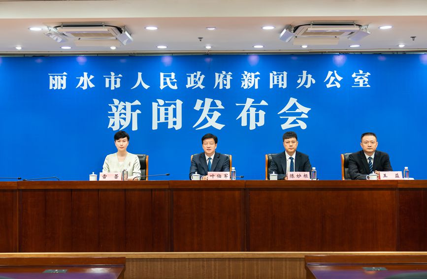 新聞發布會現場。麗水市委宣傳部供圖