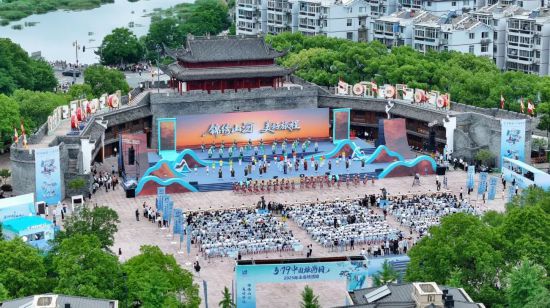 2025年“5·19中國旅游日”主會場活動在浙江省寧波市寧?？h舉行。顧光輝 攝