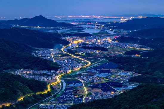 俯瞰芙蓉鎮。芙蓉鎮供圖