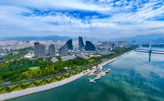 麗水城市風光。賈恒攝